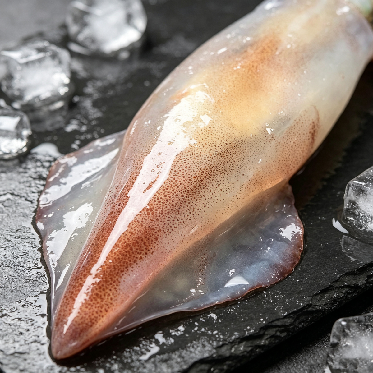 Frozen Whole Raw Squid - Clean, Tender & Ready to Cook