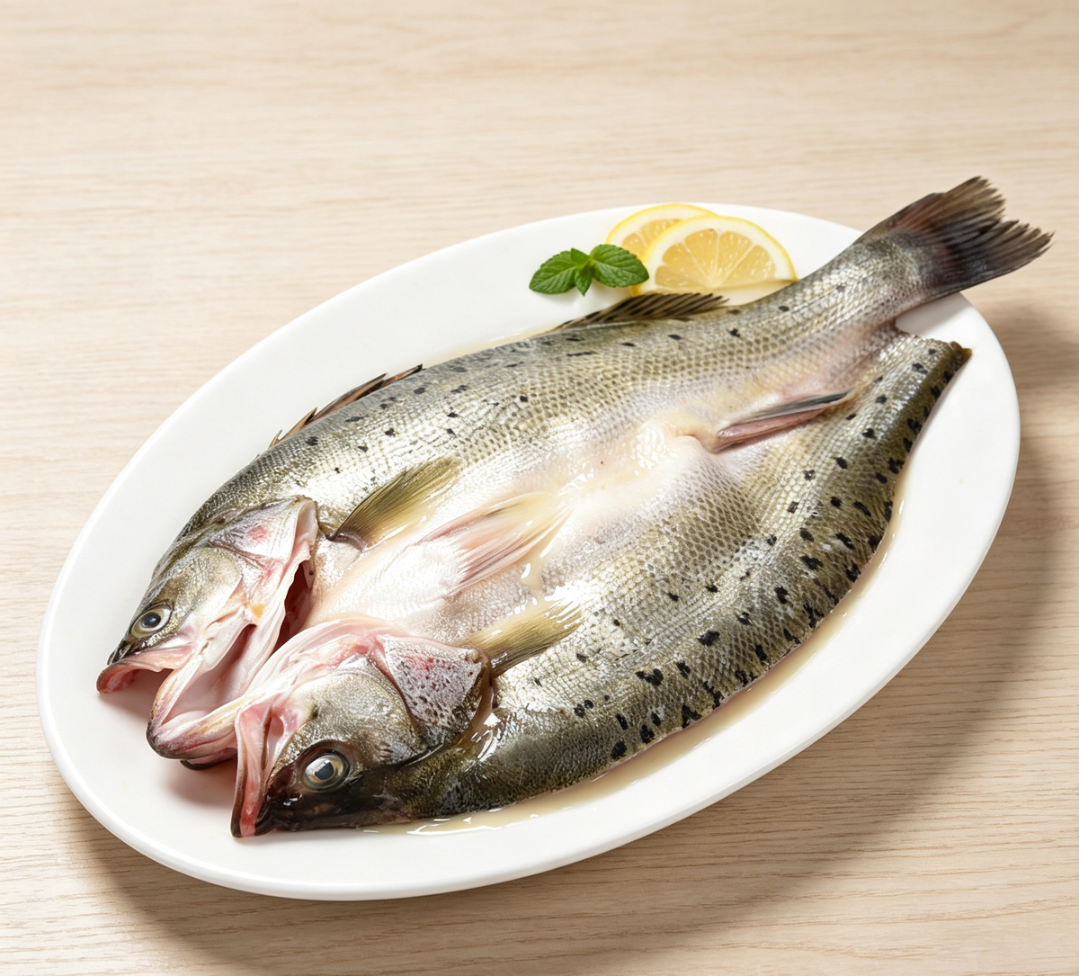 Whole Sea Bass - Freshly Steamed & Ready to Serve