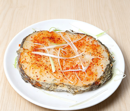 Steamed Cod Fillets with Chilli & Ginger